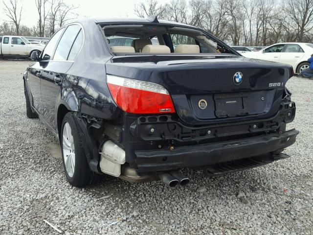 WBANV1C52AC158230 - 2010 BMW 528 XI Azul foto 3