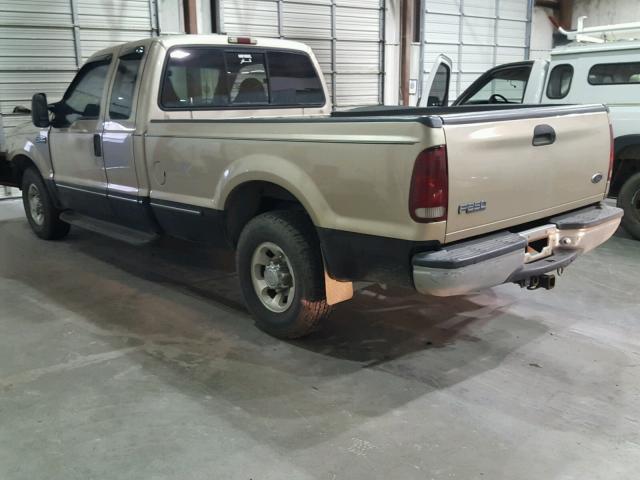 1FTNX20FXXEA29519 - 1999 FORD F250 SUPER TAN photo 3