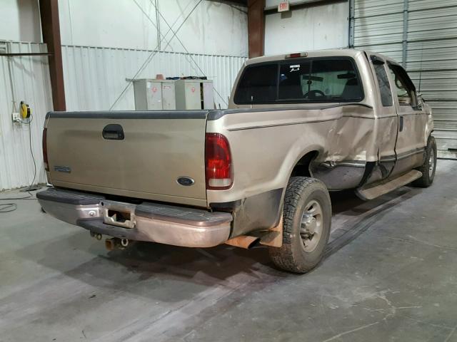 1FTNX20FXXEA29519 - 1999 FORD F250 SUPER TAN photo 4