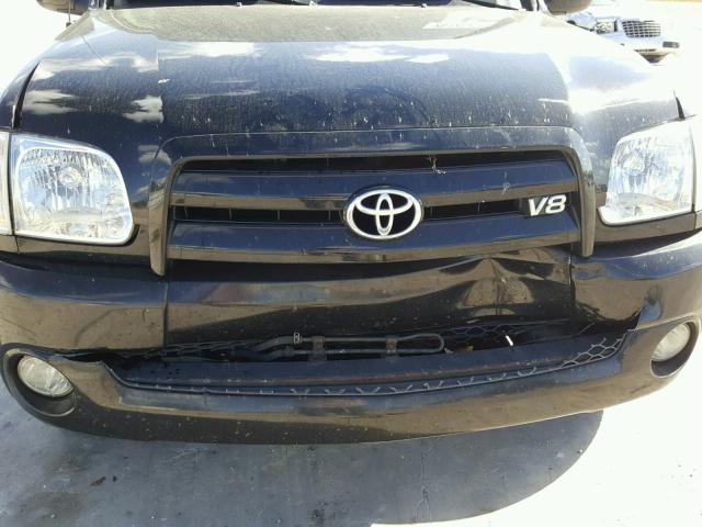 5TBDT48125S474915 - 2005 TOYOTA TUNDRA DOU BLACK photo 9