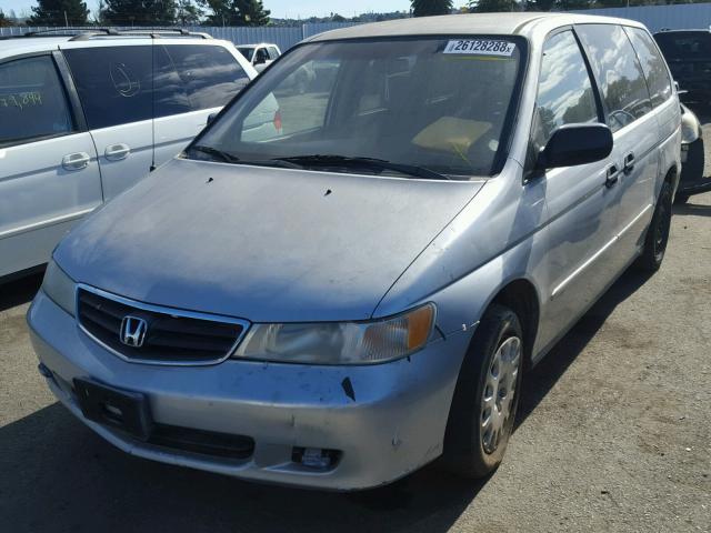 5FNRL18563B056101 - 2003 HONDA ODYSSEY LX SILVER photo 2