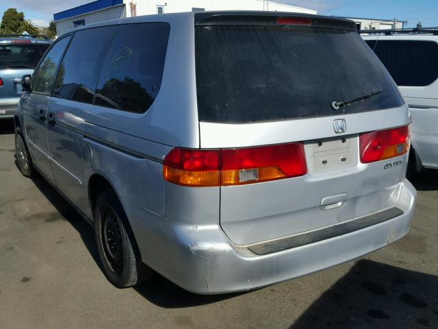 5FNRL18563B056101 - 2003 HONDA ODYSSEY LX SILVER photo 3