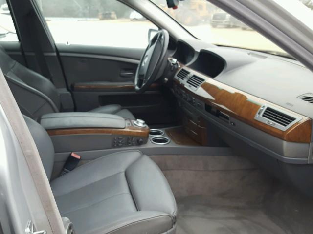 WBAGN63493DS44693 - 2003 BMW 745 LI SILVER photo 5