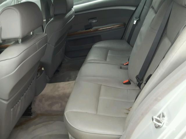 WBAGN63493DS44693 - 2003 BMW 745 LI SILVER photo 6