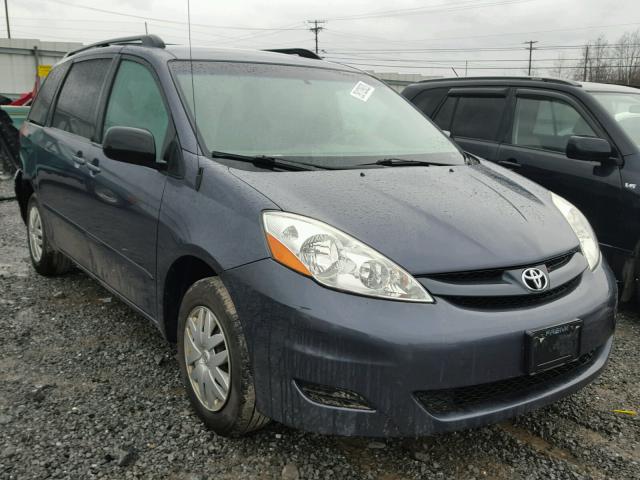 5TDZA23C66S488950 - 2006 TOYOTA SIENNA CE BLUE photo 1