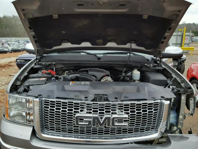 3GTP2VE70DG187835 - 2013 GMC SIERRA K15 CHARCOAL photo 7