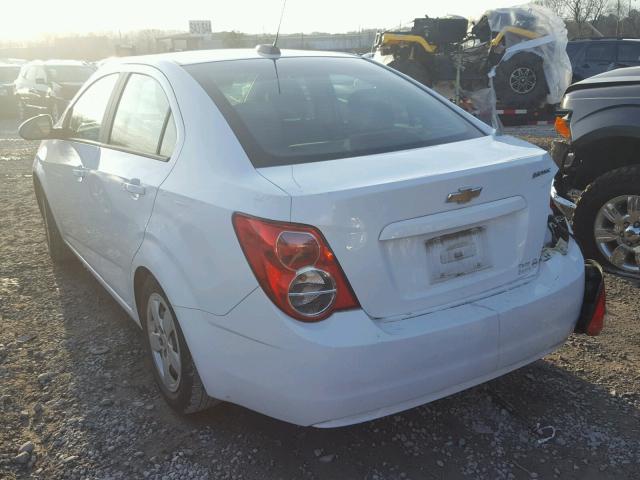 1G1JA5SH9G4108954 - 2016 CHEVROLET SONIC LS 白色 照片 3