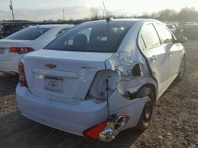 1G1JA5SH9G4108954 - 2016 CHEVROLET SONIC LS 白色 照片 4