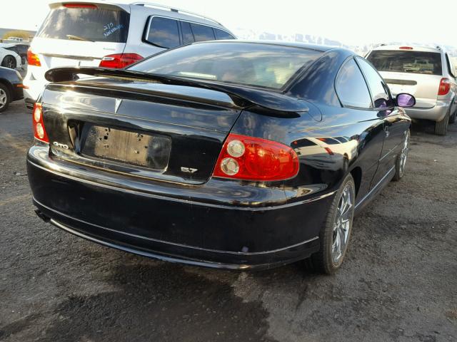 6G2VX12G54L251111 - 2004 PONTIAC GTO BLACK photo 4