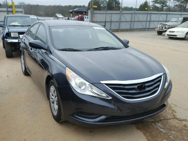 5NPEB4AC3BH052728 - 2011 HYUNDAI SONATA GLS BLUE photo 1