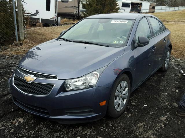 1G1PA5SG4D7265626 - 2013 CHEVROLET CRUZE LS BLUE photo 2