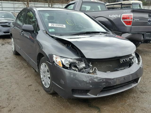 2HGFA1F30AH579956 - 2010 HONDA CIVIC VP GRAY photo 1