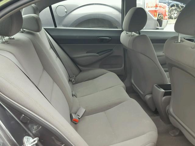 2HGFA1F30AH579956 - 2010 HONDA CIVIC VP GRAY photo 6