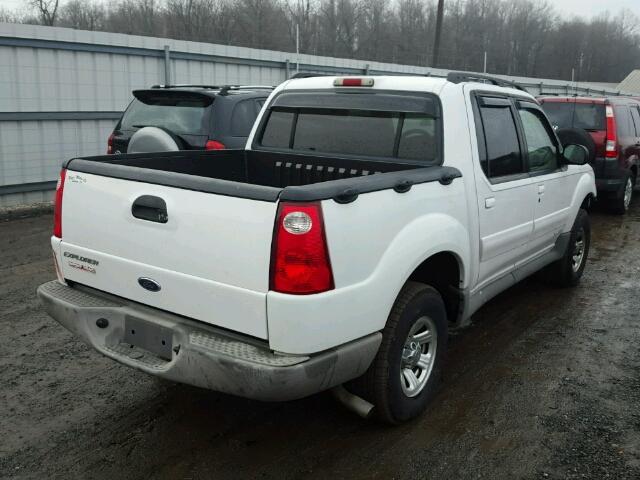 1FMZU77E71UB06330 - 2001 FORD EXPLORER S WHITE photo 4