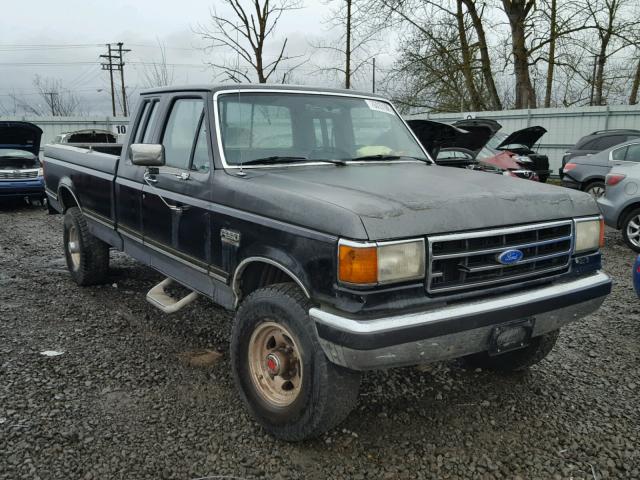 1FTHX26G4LKB10136 - 1990 FORD F250 BLACK photo 1