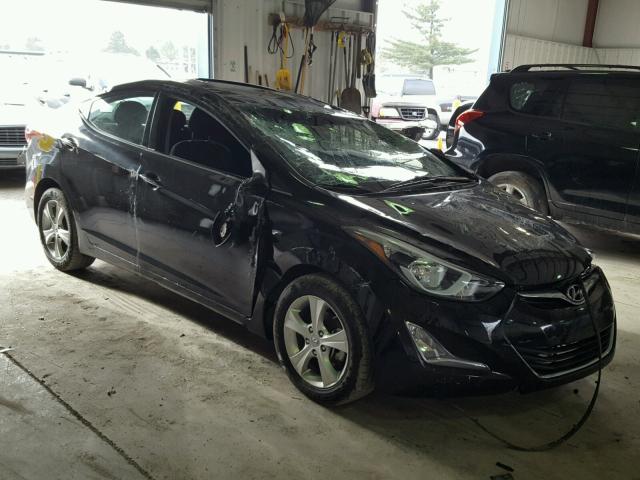 5NPDH4AE6GH778649 - 2016 HYUNDAI ELANTRA SE BLACK photo 1