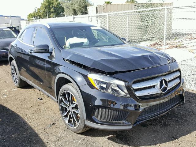 WDCTG4EB5HJ281948 - 2017 MERCEDES-BENZ GLA 250 BLACK photo 1