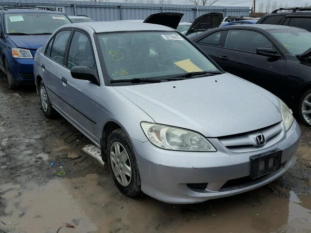 2HGES16374H918452 - 2004 HONDA CIVIC DX V SILVER photo 1