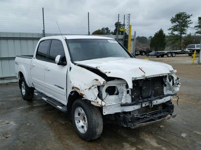 5TBET38146S498746 - 2006 TOYOTA TUNDRA DOU WHITE photo 1