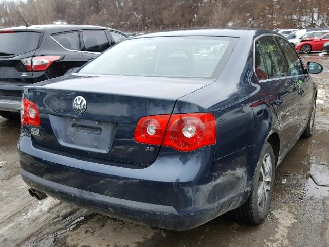 3VWRG71K36M677882 - 2006 VOLKSWAGEN JETTA 2.5 BLUE photo 4