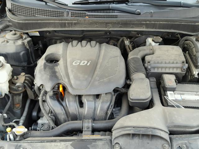 5NPEB4AC2CH380384 - 2012 HYUNDAI SONATA GLS BLUE photo 7