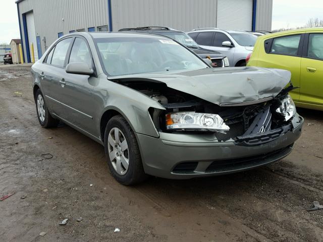 5NPET46C69H405706 - 2009 HYUNDAI SONATA GLS GRAY photo 1