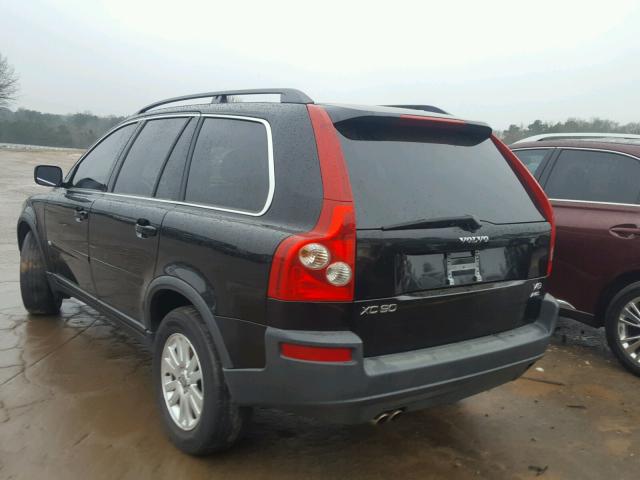 YV4CZ852561255609 - 2006 VOLVO XC90 V8 BLACK photo 3