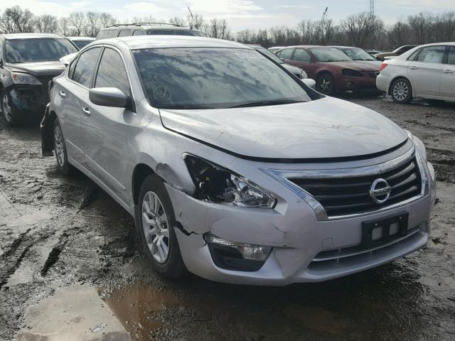 1N4AL3APXFC244549 - 2015 NISSAN ALTIMA 2.5 SILVER photo 1