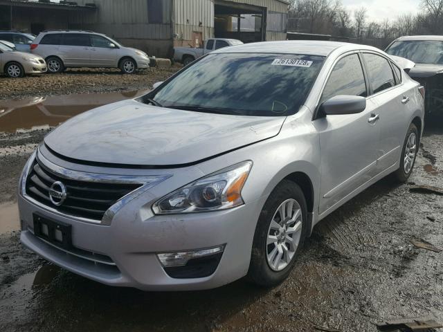 1N4AL3APXFC244549 - 2015 NISSAN ALTIMA 2.5 SILVER photo 2