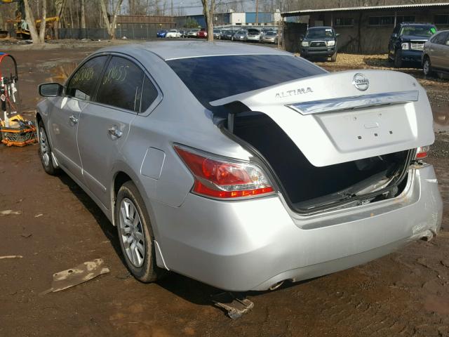 1N4AL3APXFC244549 - 2015 NISSAN ALTIMA 2.5 SILVER photo 3