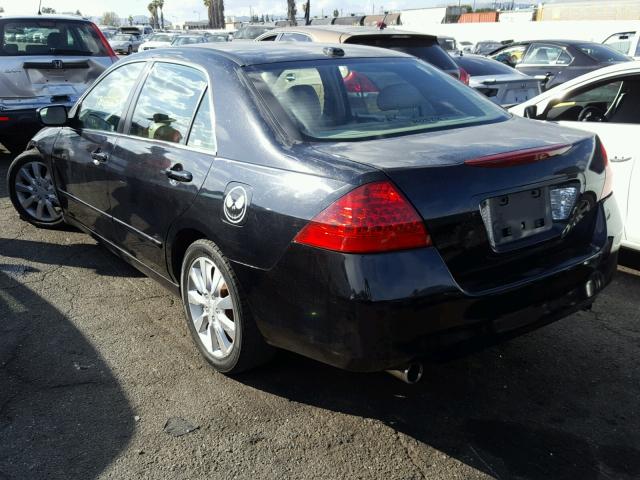 1HGCM66816A026354 - 2006 HONDA ACCORD EX BLUE photo 3