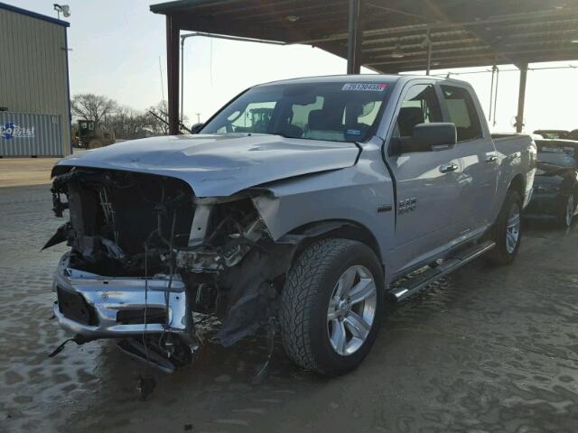 1C6RR7LT8ES276473 - 2014 RAM 1500 SLT SILVER photo 2