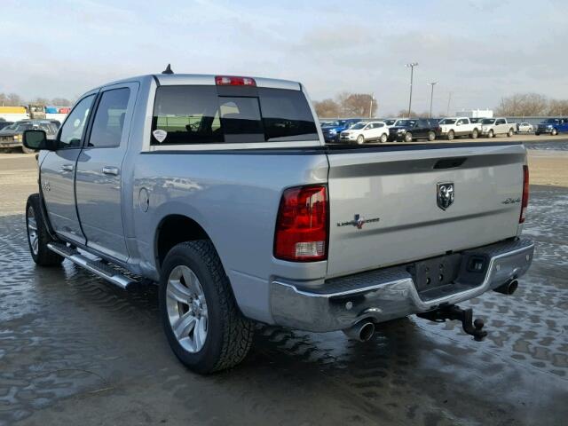 1C6RR7LT8ES276473 - 2014 RAM 1500 SLT SILVER photo 3