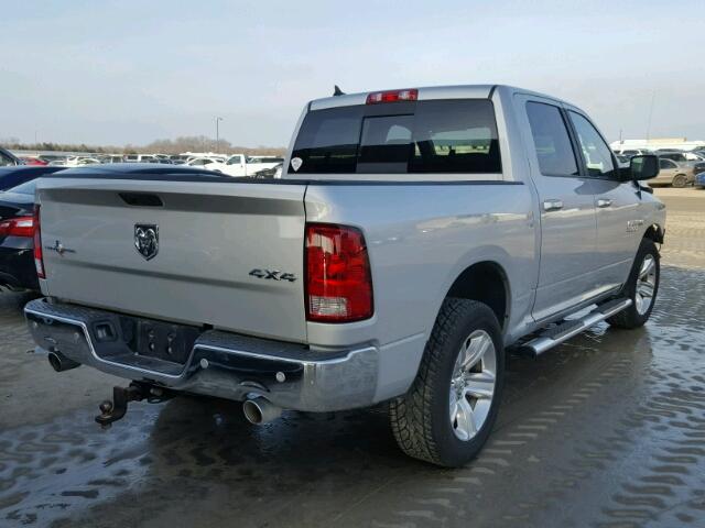 1C6RR7LT8ES276473 - 2014 RAM 1500 SLT SILVER photo 4