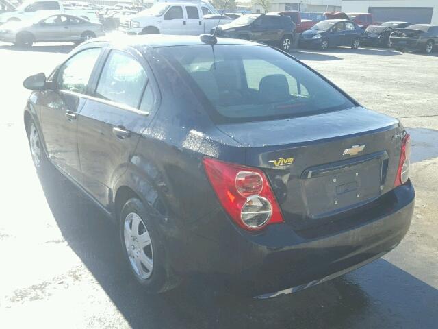 1G1JA5SH2F4115257 - 2015 CHEVROLET SONIC LS 蓝色 照片 3