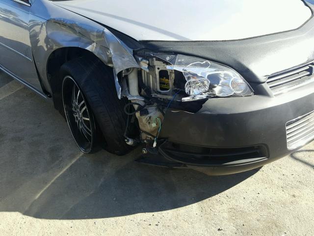 2G1WB55K769139724 - 2006 CHEVROLET IMPALA LS SILVER photo 9