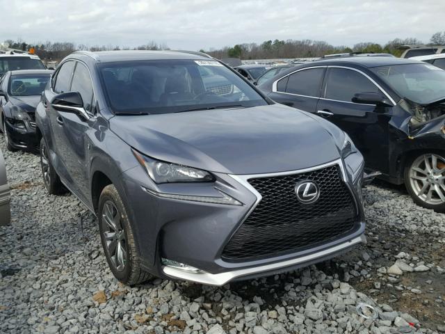 JTJYARBZ5G2031109 - 2016 LEXUS NX 200T SILVER photo 1