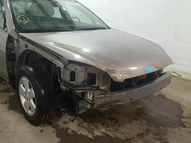 2G1WT55N979276155 - 2007 CHEVROLET IMPALA LT GRAY photo 9