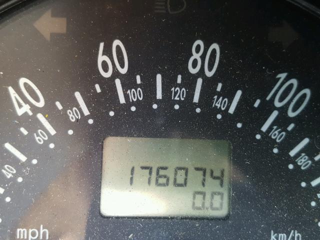 3VWCC21C4YM452225 - 2000 VOLKSWAGEN NEW BEETLE შავი ფოტო 8