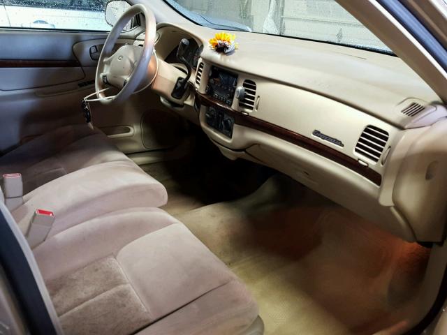 2G1WF52E359201301 - 2005 CHEVROLET IMPALA GOLD photo 5