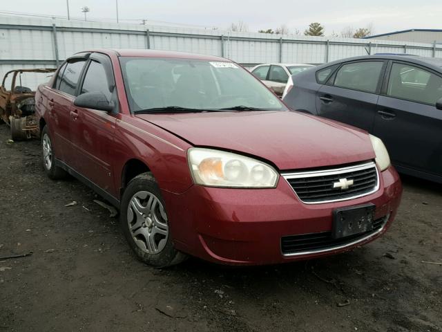 1G1ZS51F86F101755 - 2006 CHEVROLET MALIBU LS MAROON photo 1