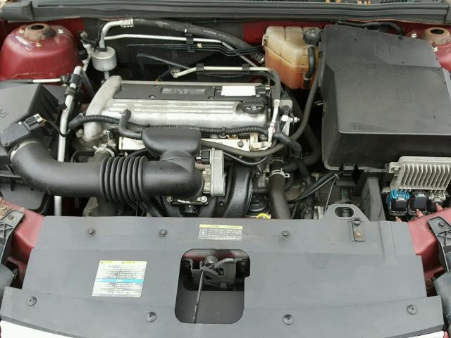 1G1ZS51F86F101755 - 2006 CHEVROLET MALIBU LS მუქწითელი ფოტო 7