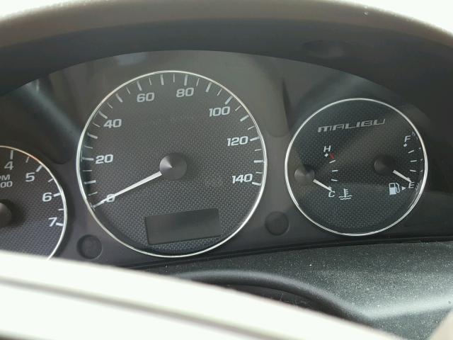 1G1ZS51F86F101755 - 2006 CHEVROLET MALIBU LS მუქწითელი ფოტო 8