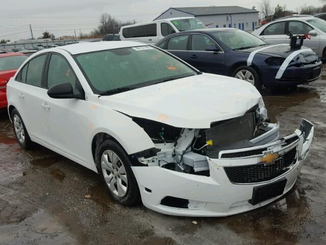 1G1PA5SH9D7191502 - 2013 CHEVROLET CRUZE LS WHITE photo 1