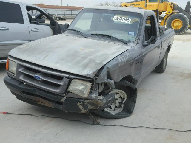 1FTCR10A4SPA07805 - 1995 FORD RANGER GRAY photo 2