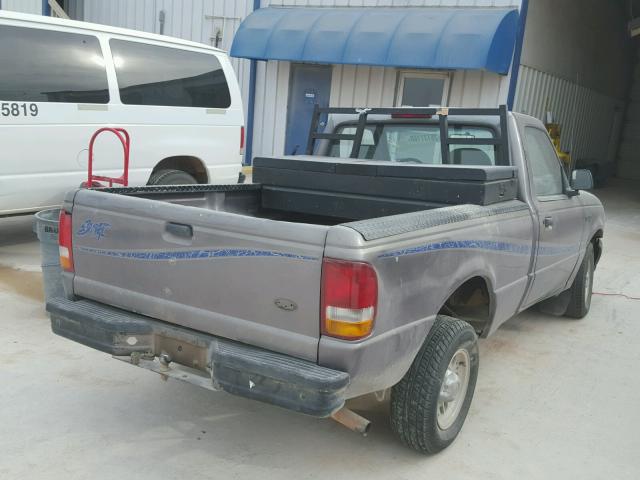 1FTCR10A4SPA07805 - 1995 FORD RANGER GRAY photo 4