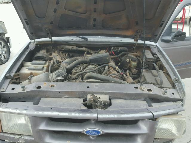 1FTCR10A4SPA07805 - 1995 FORD RANGER GRAY photo 7