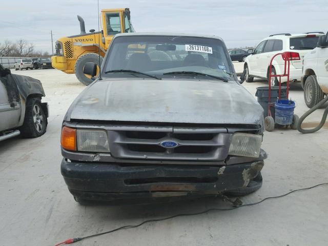 1FTCR10A4SPA07805 - 1995 FORD RANGER GRAY photo 9