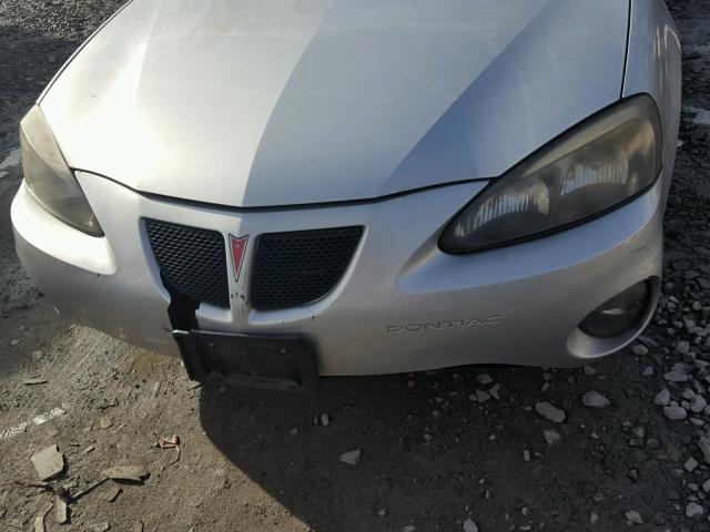 2G2WP522551179153 - 2005 PONTIAC GRAND PRIX SILVER photo 9