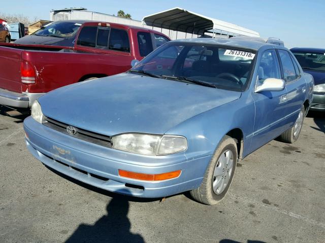 JT2SK12E2P0124422 - 1993 TOYOTA CAMRY LE BLUE photo 2